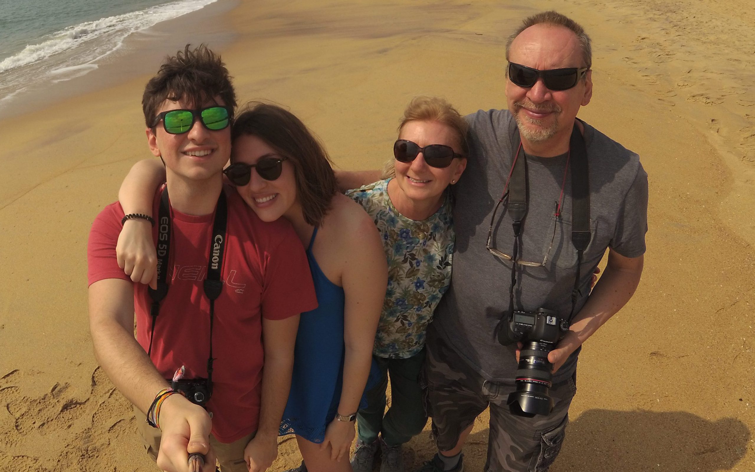 Marco Moretto, Lara Moretto, Gabriella Tamino e Enzo Moretto